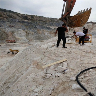 大理石礦山開采劈裂機
