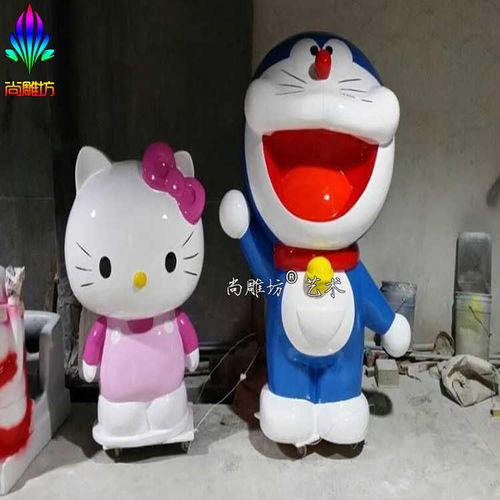 迪斯尼卡通動(dòng)物玻璃鋼雕塑 工藝品制作與展覽擺件藝術(shù)